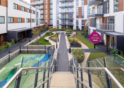 Blyth Road Roof Gardens (The Stylus), Hayes, London