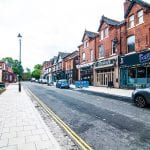 Shaw Road pavement widening and streetscape improvements using conservation flags, tree pits