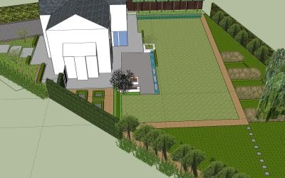 SKETCH UP IMAGES OF LATEST GARDEN DESIGN