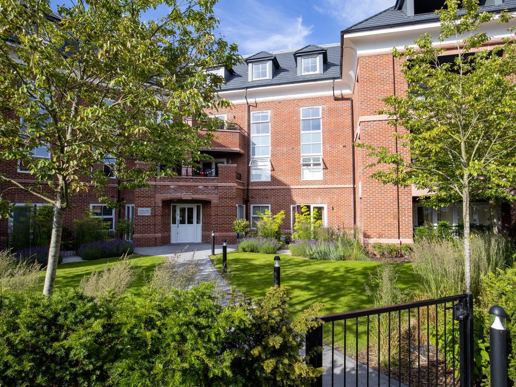 Bakers Court garden entrance 