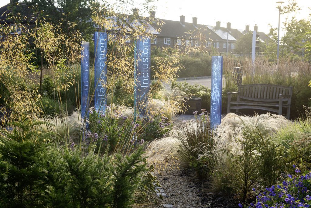 Martin Beard memorial garden