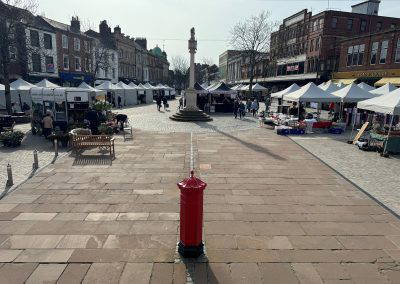 Carlisle Market Square and War Memorial
