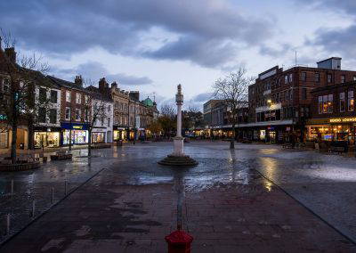 Carlisle Market Square and War Memorial