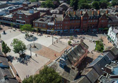 Carlisle Market Square and War Memorial