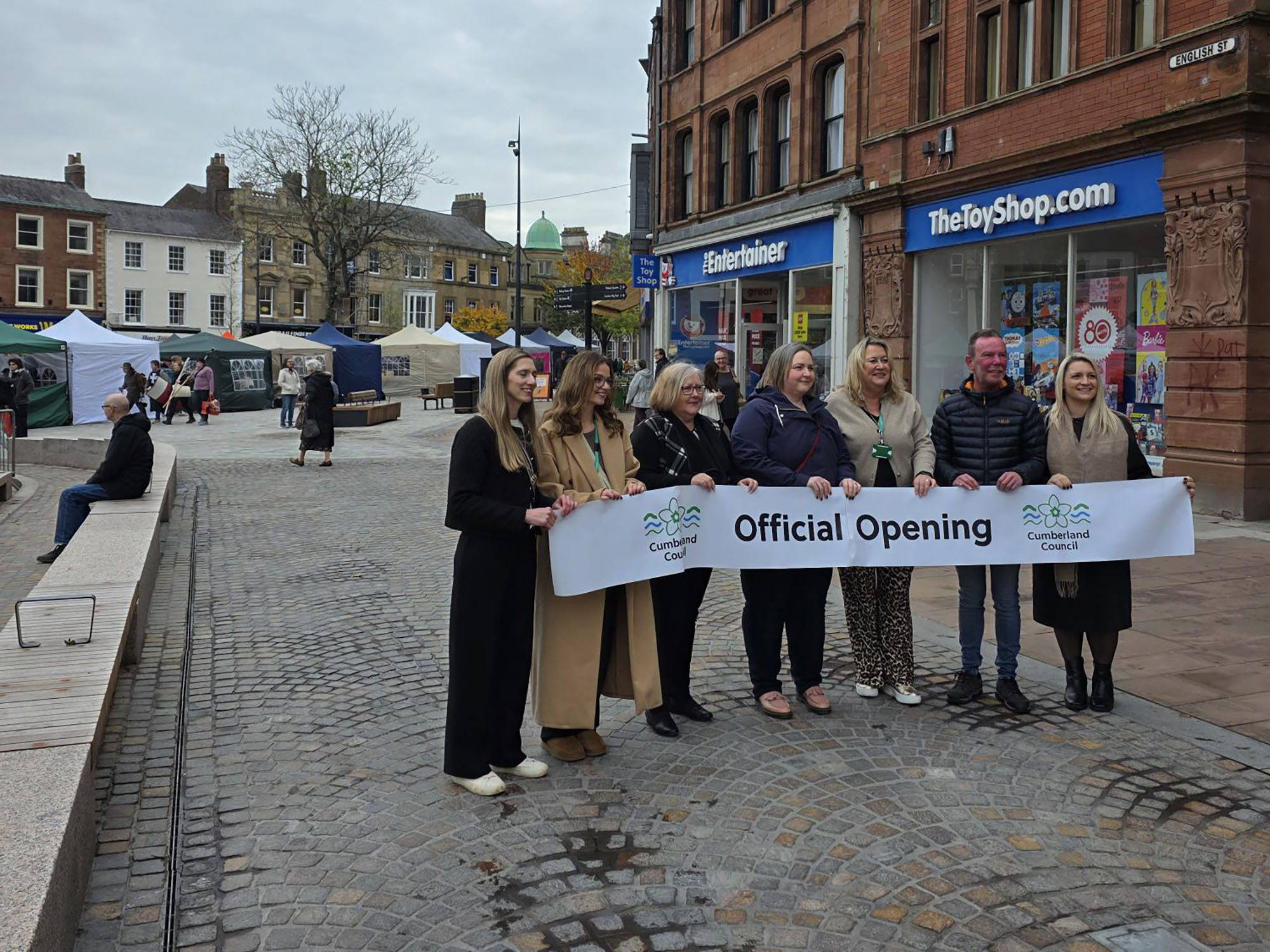 Carlisle Greenmarket opening day